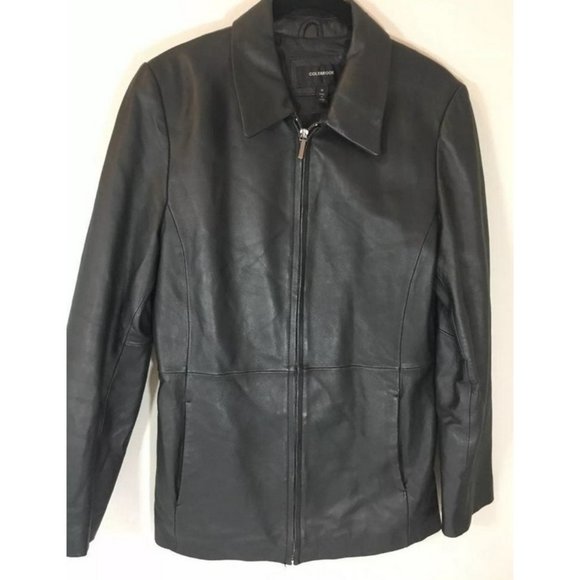 colebrook leather jacket womens